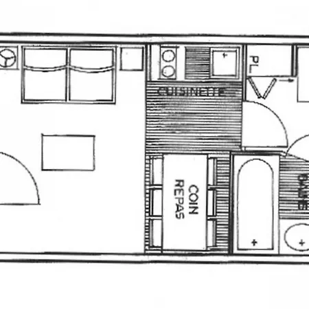 - 4 Pers. Avec Balcon Sud - Fr-1-293-177 Apartment Les Saisies